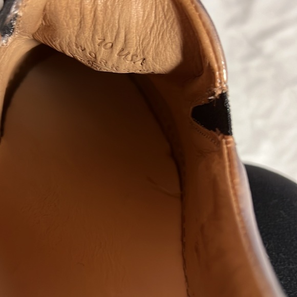 BED|STU Hermione Slip On Leather Grey Rustic Silver Metallic size 10 🥳Host Pick🥳 - Picture 9 of 16